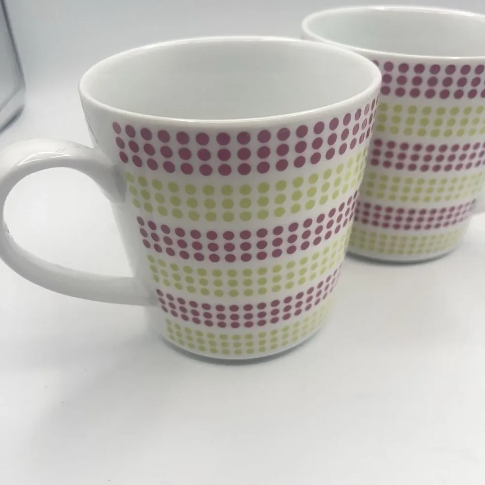 Crate & Barrel Mugs - Set Of 2